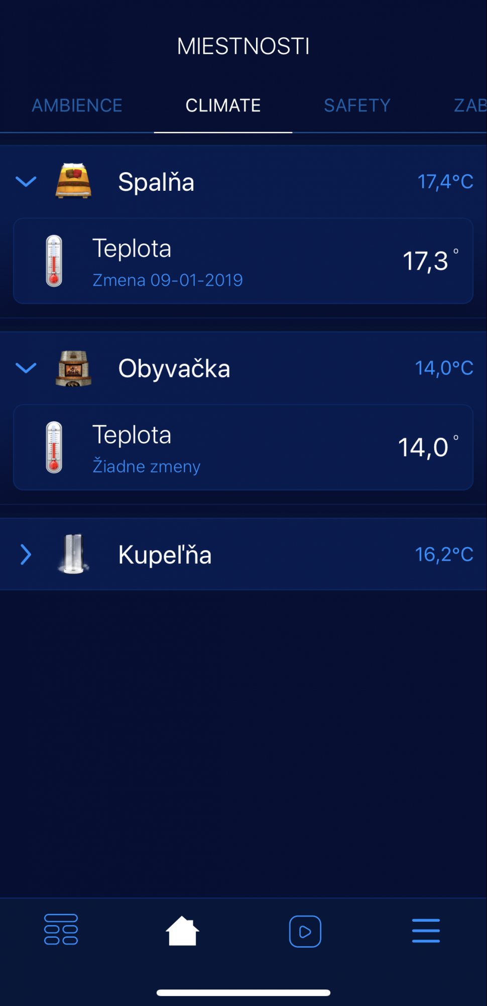 Klimatizacia Fibaro